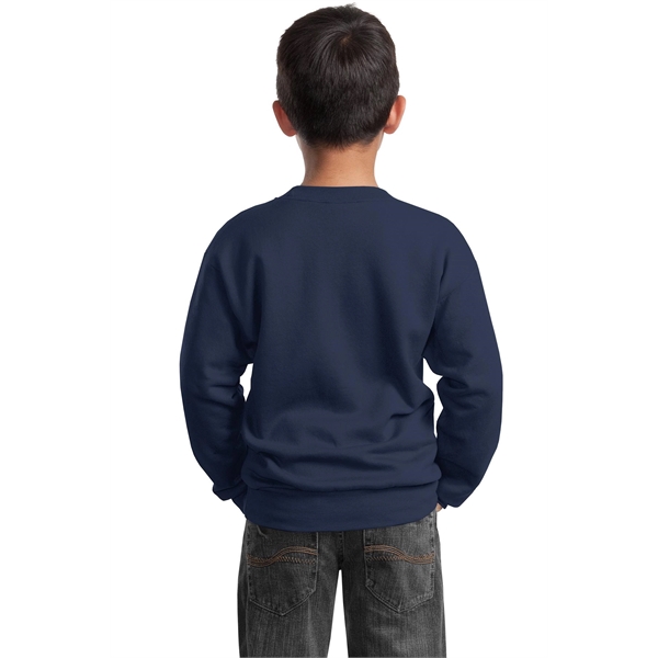 Port & Company - Youth Core Fleece Crewneck Sweatshirt. - Port & Company - Youth Core Fleece Crewneck Sweatshirt. - Image 21 of 109