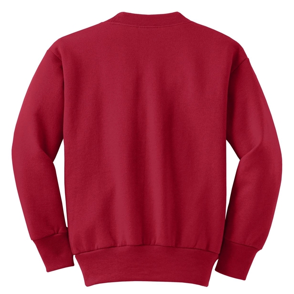 Port & Company - Youth Core Fleece Crewneck Sweatshirt. - Port & Company - Youth Core Fleece Crewneck Sweatshirt. - Image 28 of 109