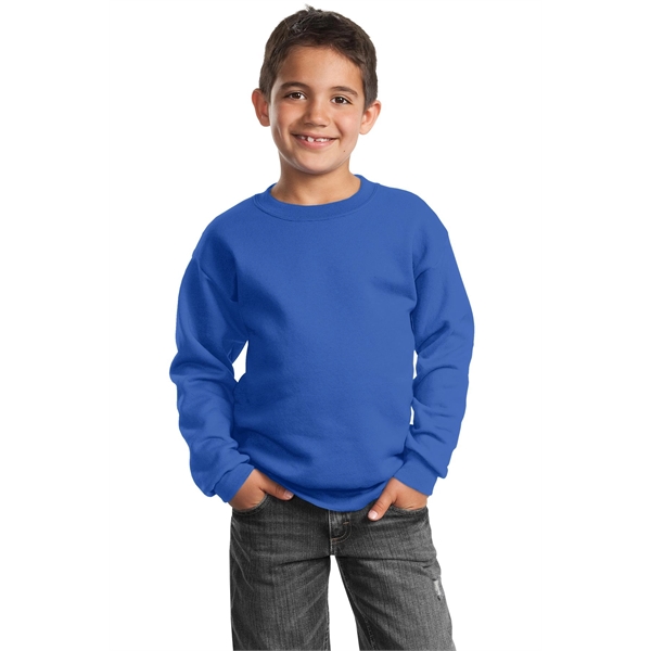 Port & Company - Youth Core Fleece Crewneck Sweatshirt. - Port & Company - Youth Core Fleece Crewneck Sweatshirt. - Image 93 of 109