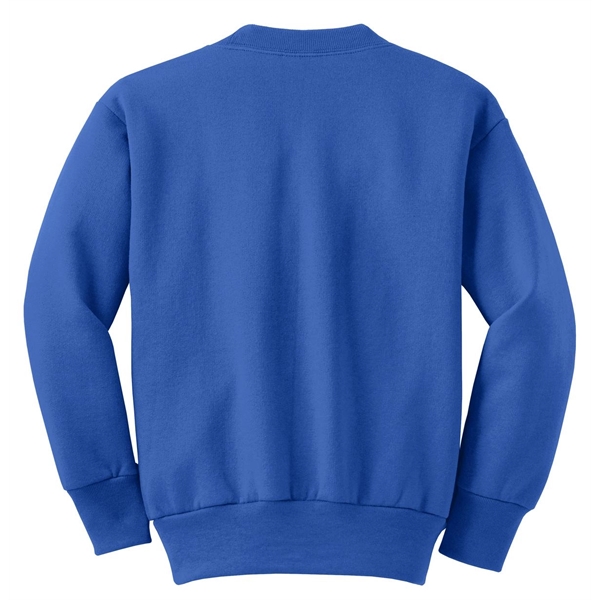 Port & Company - Youth Core Fleece Crewneck Sweatshirt. - Port & Company - Youth Core Fleece Crewneck Sweatshirt. - Image 32 of 109