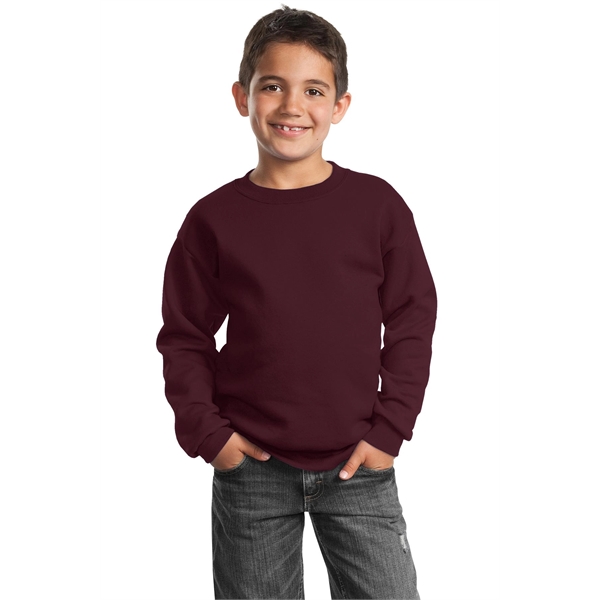 Port & Company - Youth Core Fleece Crewneck Sweatshirt. - Port & Company - Youth Core Fleece Crewneck Sweatshirt. - Image 109 of 109