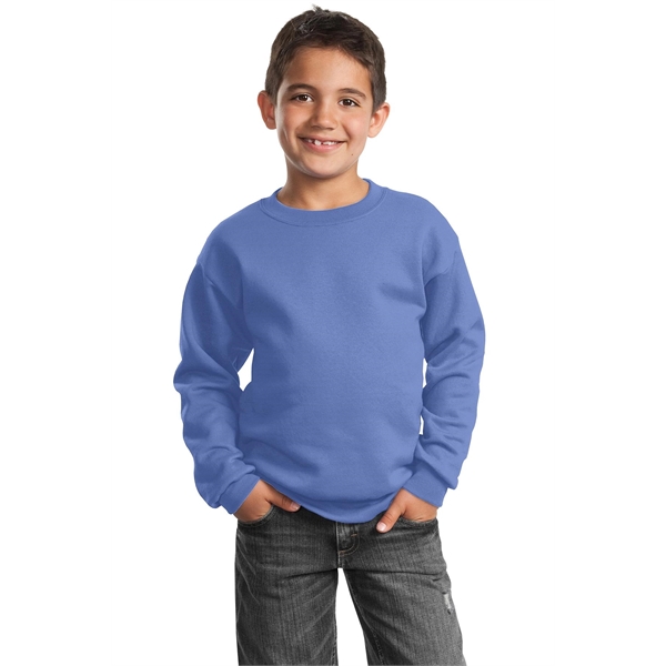 Port & Company - Youth Core Fleece Crewneck Sweatshirt. - Port & Company - Youth Core Fleece Crewneck Sweatshirt. - Image 95 of 109