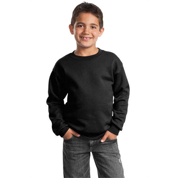 Port & Company - Youth Core Fleece Crewneck Sweatshirt. - Port & Company - Youth Core Fleece Crewneck Sweatshirt. - Image 97 of 109