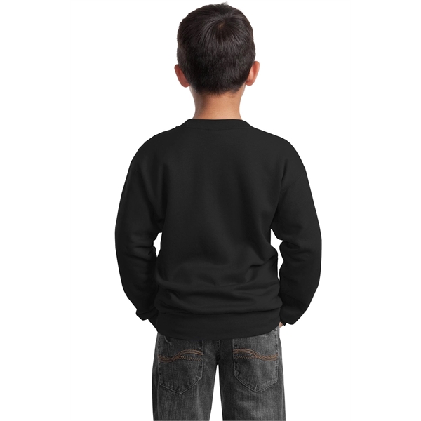 Port & Company - Youth Core Fleece Crewneck Sweatshirt. - Port & Company - Youth Core Fleece Crewneck Sweatshirt. - Image 45 of 109