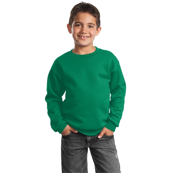 Port & Company - Youth Core Fleece Crewneck Sweatshirt. - Port & Company - Youth Core Fleece Crewneck Sweatshirt. - Image 99 of 109