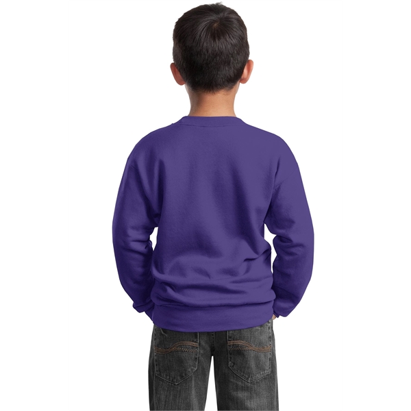 Port & Company - Youth Core Fleece Crewneck Sweatshirt. - Port & Company - Youth Core Fleece Crewneck Sweatshirt. - Image 65 of 109