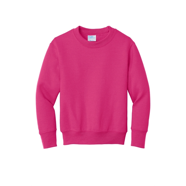 Port & Company - Youth Core Fleece Crewneck Sweatshirt. - Port & Company - Youth Core Fleece Crewneck Sweatshirt. - Image 71 of 109