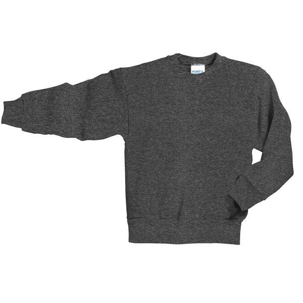 Port & Company - Youth Core Fleece Crewneck Sweatshirt. - Port & Company - Youth Core Fleece Crewneck Sweatshirt. - Image 106 of 109