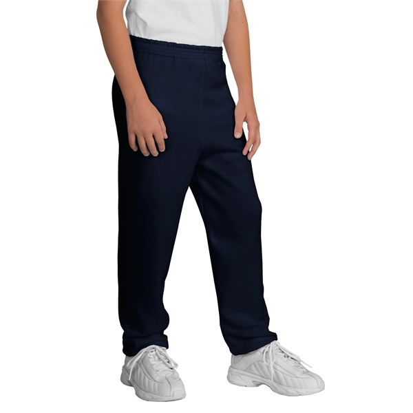 Port & Co Youth Core Fleece Sweatpant. - Port & Co Youth Core Fleece Sweatpant. - Image 12 of 27