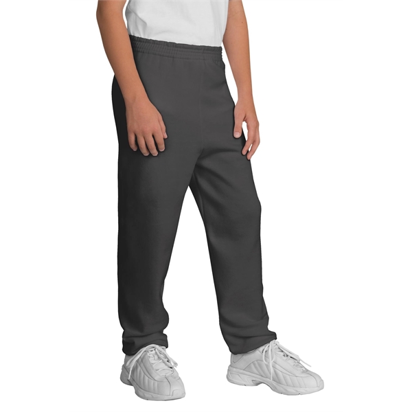 Port & Co Youth Core Fleece Sweatpant. - Port & Co Youth Core Fleece Sweatpant. - Image 4 of 27