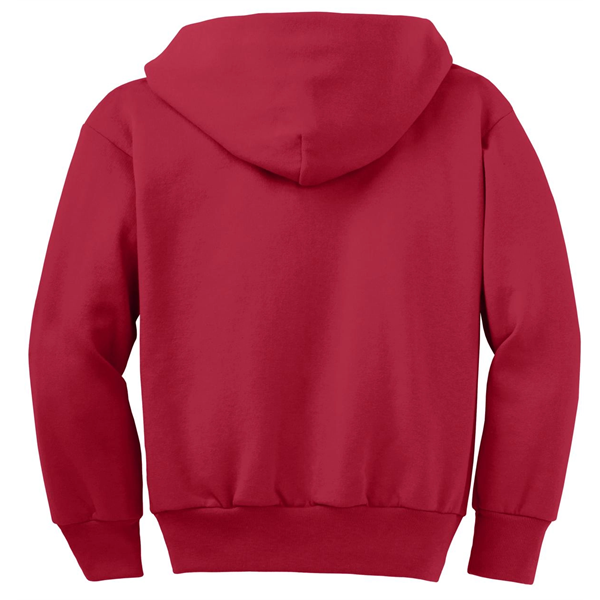 Port & Company - Youth Core Fleece Full-Zip Hooded Sweats... - Port & Company - Youth Core Fleece Full-Zip Hooded Sweats... - Image 18 of 115