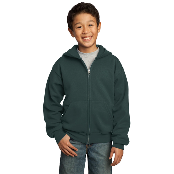 Port & Company - Youth Core Fleece Full-Zip Hooded Sweats... - Port & Company - Youth Core Fleece Full-Zip Hooded Sweats... - Image 82 of 115