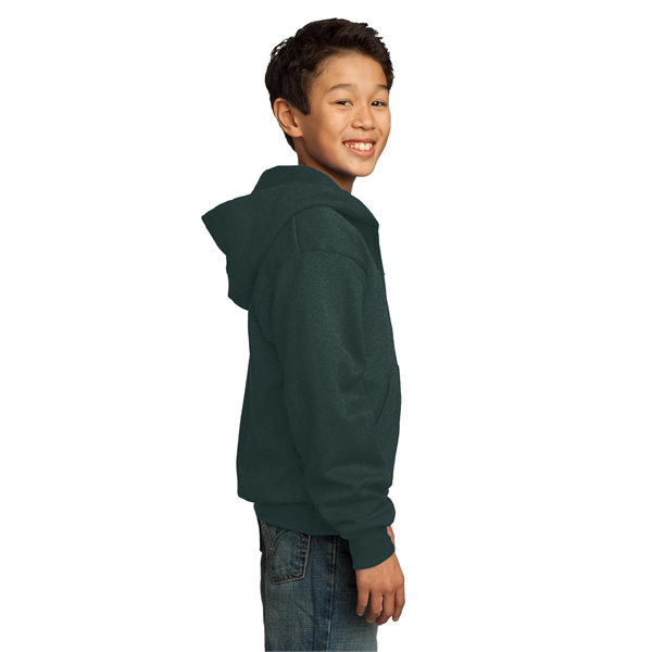 Port & Company - Youth Core Fleece Full-Zip Hooded Sweats... - Port & Company - Youth Core Fleece Full-Zip Hooded Sweats... - Image 24 of 115