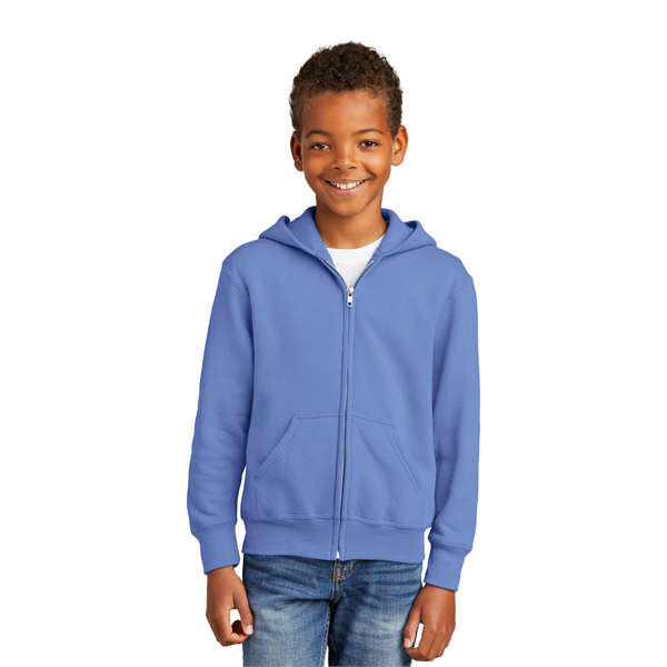 Port & Company - Youth Core Fleece Full-Zip Hooded Sweats... - Port & Company - Youth Core Fleece Full-Zip Hooded Sweats... - Image 112 of 115