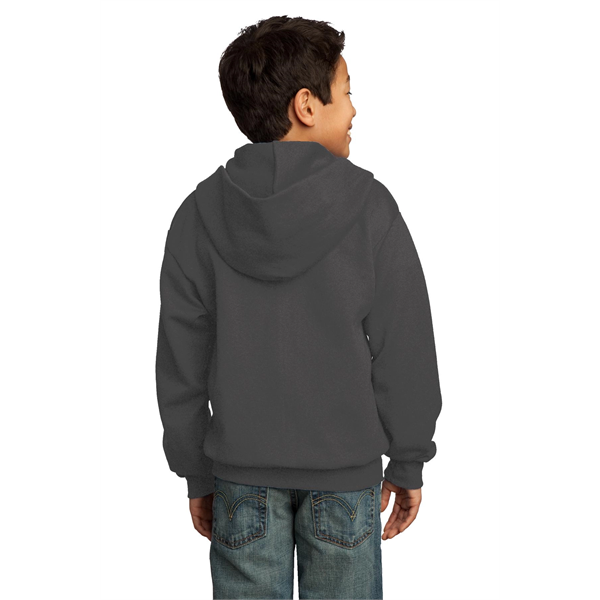 Port & Company - Youth Core Fleece Full-Zip Hooded Sweats... - Port & Company - Youth Core Fleece Full-Zip Hooded Sweats... - Image 39 of 115