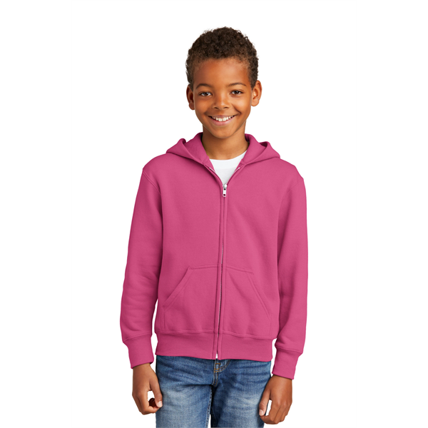 Port & Company - Youth Core Fleece Full-Zip Hooded Sweats... - Port & Company - Youth Core Fleece Full-Zip Hooded Sweats... - Image 94 of 115