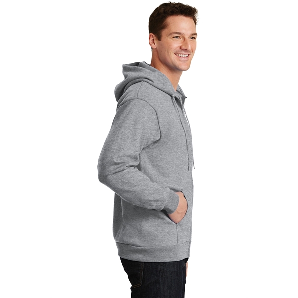 Port & Company - Essential Fleece Full-Zip Hooded Sweatsh... - Port & Company - Essential Fleece Full-Zip Hooded Sweatsh... - Image 6 of 57