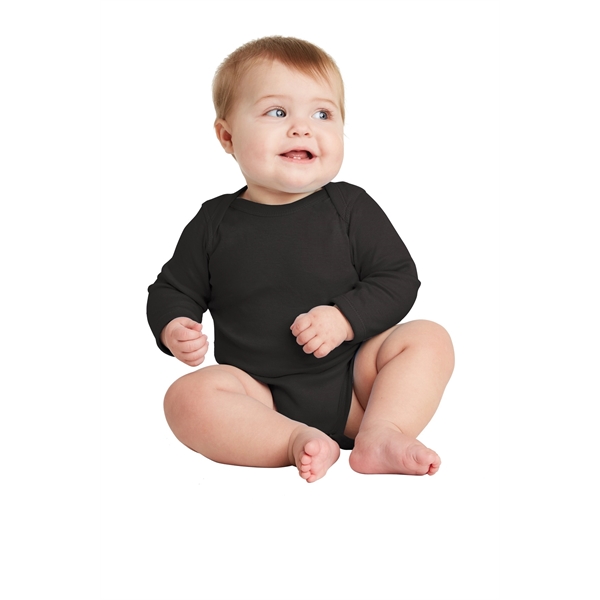 Rabbit Skins Infant Long Sleeve Baby Rib Bodysuit. - Rabbit Skins Infant Long Sleeve Baby Rib Bodysuit. - Image 0 of 29