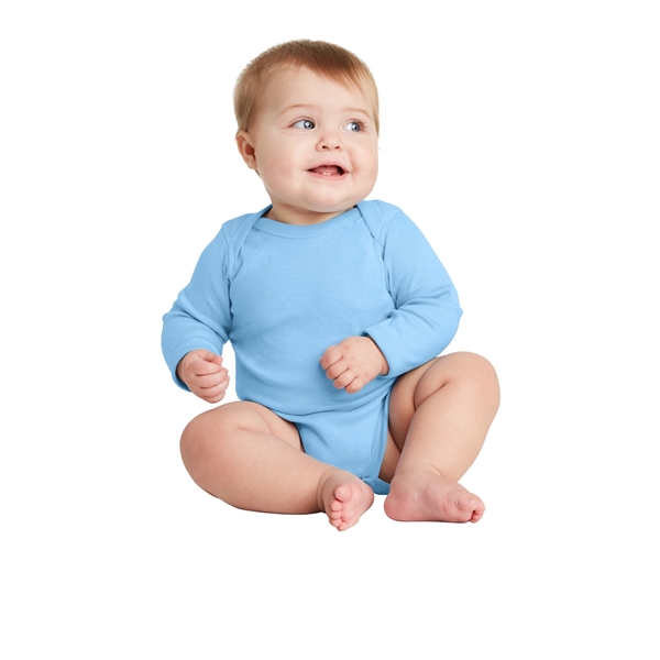 Rabbit Skins Infant Long Sleeve Baby Rib Bodysuit. - Rabbit Skins Infant Long Sleeve Baby Rib Bodysuit. - Image 2 of 29