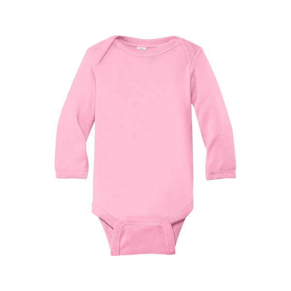 Rabbit Skins Infant Long Sleeve Baby Rib Bodysuit. - Rabbit Skins Infant Long Sleeve Baby Rib Bodysuit. - Image 20 of 29