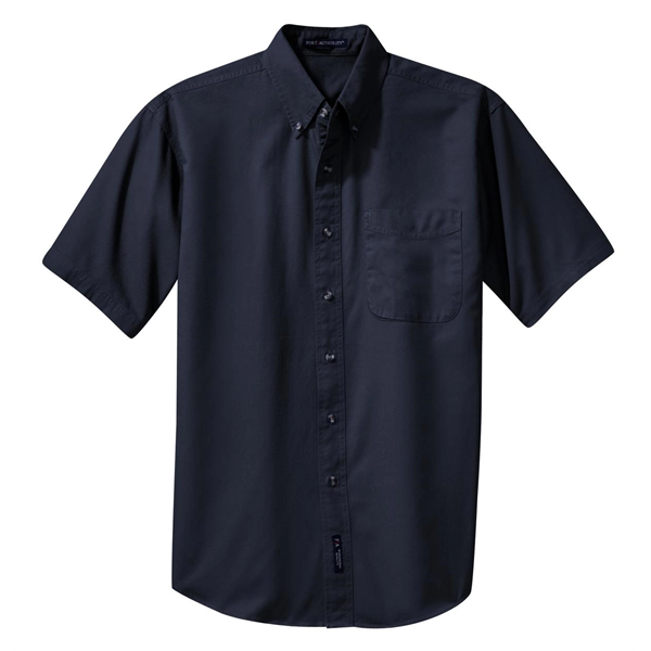 Port Authority Short Sleeve Twill Shirt. - Port Authority Short Sleeve Twill Shirt. - Image 14 of 28