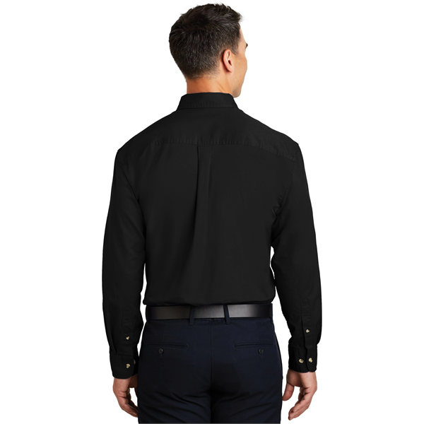 Port Authority Long Sleeve Twill Shirt. - Port Authority Long Sleeve Twill Shirt. - Image 1 of 38