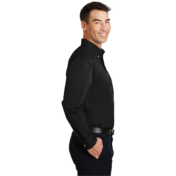 Port Authority Long Sleeve Twill Shirt. - Port Authority Long Sleeve Twill Shirt. - Image 2 of 38