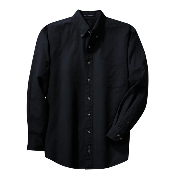 Port Authority Long Sleeve Twill Shirt. - Port Authority Long Sleeve Twill Shirt. - Image 22 of 38