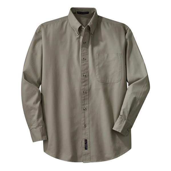 Port Authority Long Sleeve Twill Shirt. - Port Authority Long Sleeve Twill Shirt. - Image 36 of 38