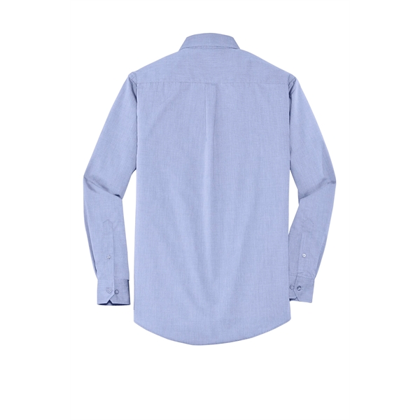 Port Authority Crosshatch Easy Care Shirt. - Port Authority Crosshatch Easy Care Shirt. - Image 5 of 40