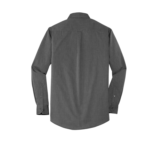 Port Authority Crosshatch Easy Care Shirt. - Port Authority Crosshatch Easy Care Shirt. - Image 36 of 40