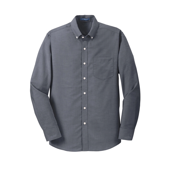 Port Authority SuperPro Oxford Shirt. - Port Authority SuperPro Oxford Shirt. - Image 0 of 35