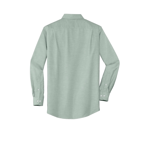 Port Authority SuperPro Oxford Shirt. - Port Authority SuperPro Oxford Shirt. - Image 7 of 35