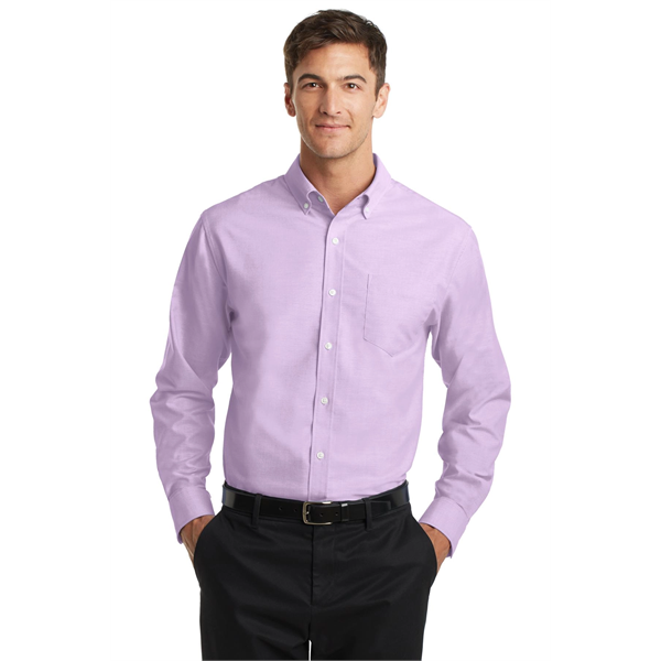 Port Authority SuperPro Oxford Shirt. - Port Authority SuperPro Oxford Shirt. - Image 29 of 35