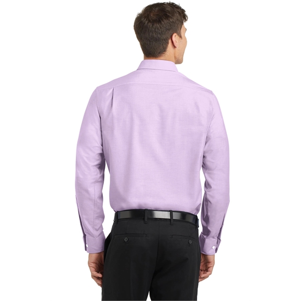 Port Authority SuperPro Oxford Shirt. - Port Authority SuperPro Oxford Shirt. - Image 16 of 35