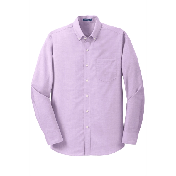 Port Authority SuperPro Oxford Shirt. - Port Authority SuperPro Oxford Shirt. - Image 18 of 35