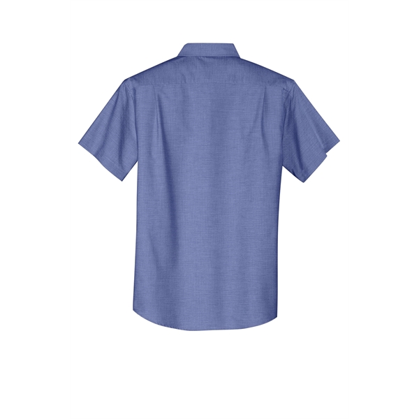 Port Authority Short Sleeve SuperPro Oxford Shirt. - Port Authority Short Sleeve SuperPro Oxford Shirt. - Image 6 of 20