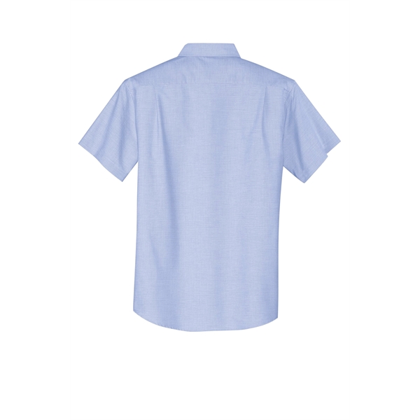 Port Authority Short Sleeve SuperPro Oxford Shirt. - Port Authority Short Sleeve SuperPro Oxford Shirt. - Image 9 of 20