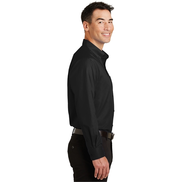 Port Authority SuperPro Twill Shirt. - Port Authority SuperPro Twill Shirt. - Image 3 of 45