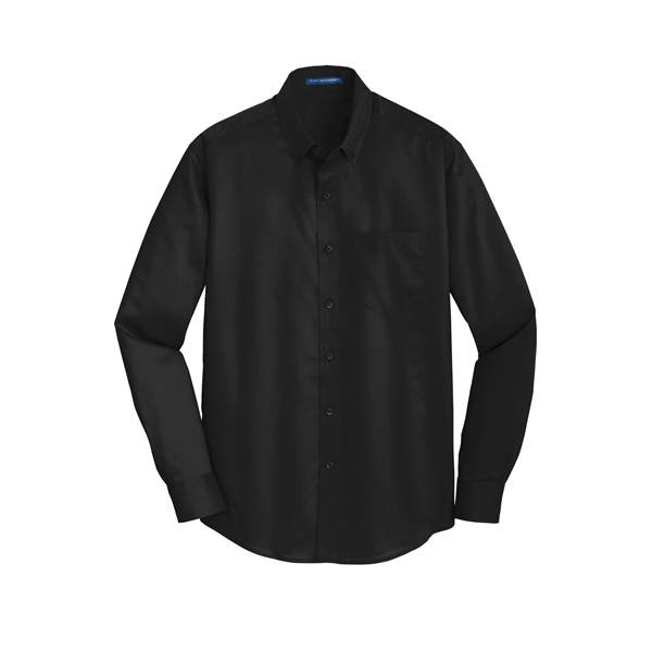 Port Authority SuperPro Twill Shirt. - Port Authority SuperPro Twill Shirt. - Image 4 of 45