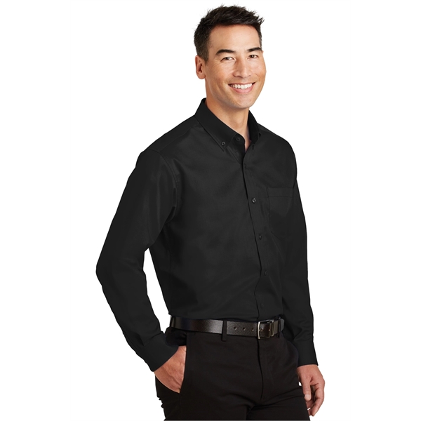 Port Authority SuperPro Twill Shirt. - Port Authority SuperPro Twill Shirt. - Image 5 of 45