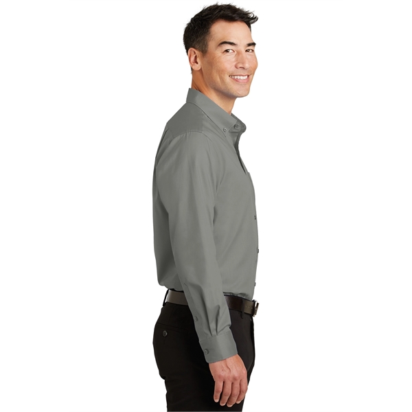 Port Authority SuperPro Twill Shirt. - Port Authority SuperPro Twill Shirt. - Image 8 of 45