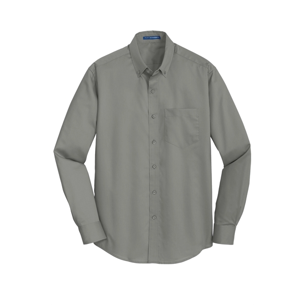 Port Authority SuperPro Twill Shirt. - Port Authority SuperPro Twill Shirt. - Image 9 of 45