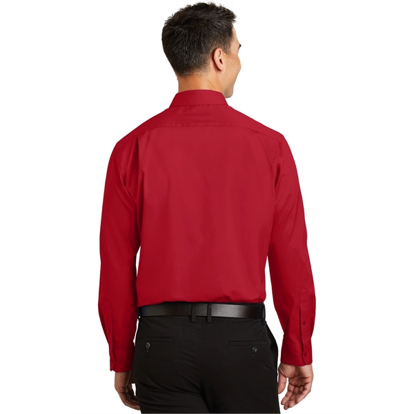 Port Authority SuperPro Twill Shirt. - Port Authority SuperPro Twill Shirt. - Image 12 of 45