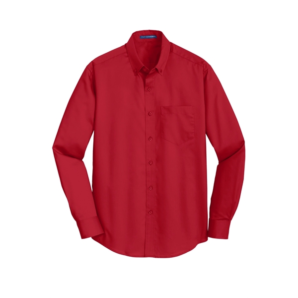 Port Authority SuperPro Twill Shirt. - Port Authority SuperPro Twill Shirt. - Image 14 of 45