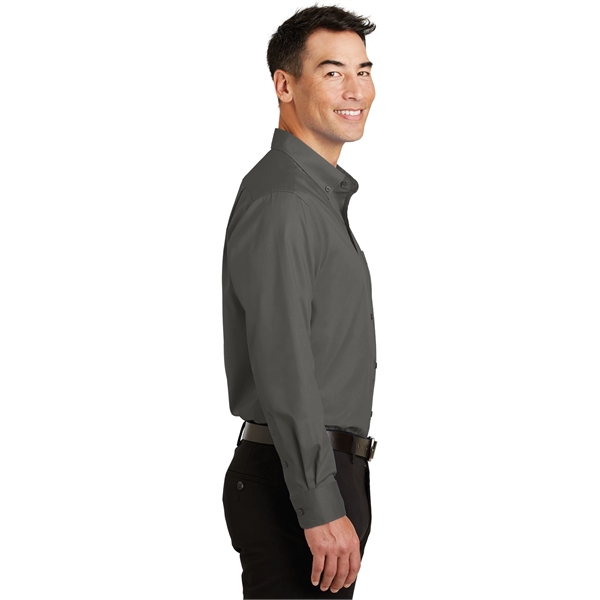 Port Authority SuperPro Twill Shirt. - Port Authority SuperPro Twill Shirt. - Image 18 of 45