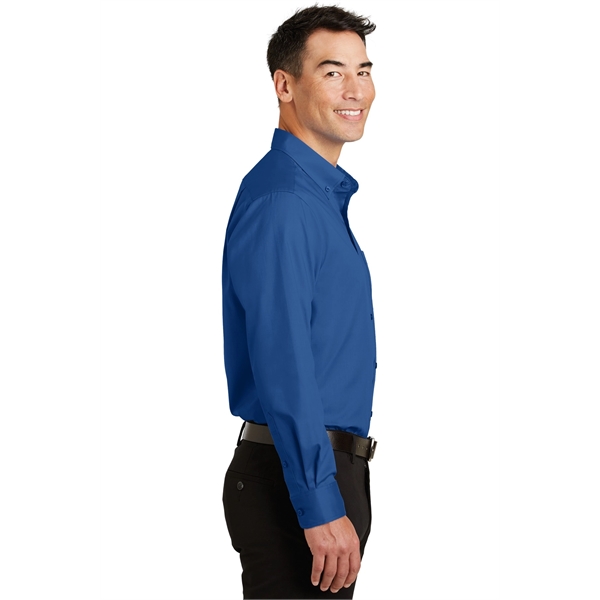 Port Authority SuperPro Twill Shirt. - Port Authority SuperPro Twill Shirt. - Image 23 of 45