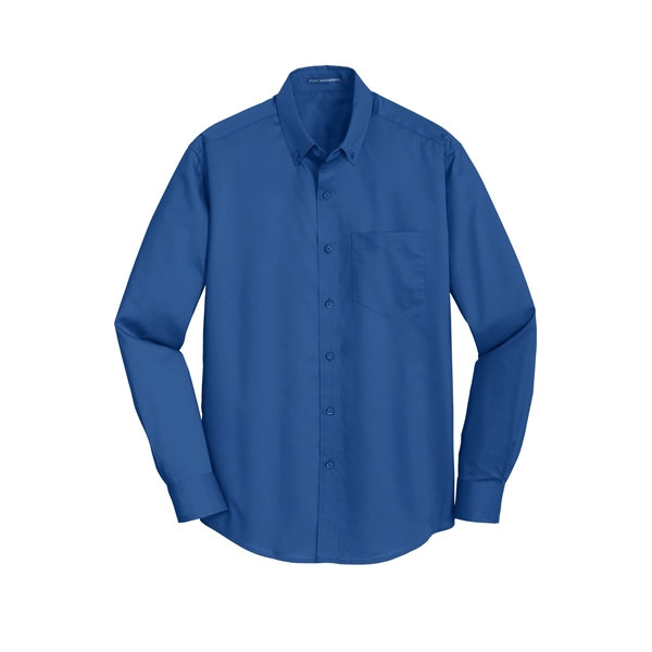 Port Authority SuperPro Twill Shirt. - Port Authority SuperPro Twill Shirt. - Image 24 of 45