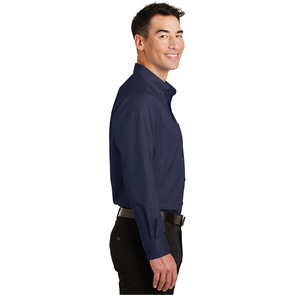 Port Authority SuperPro Twill Shirt. - Port Authority SuperPro Twill Shirt. - Image 28 of 45