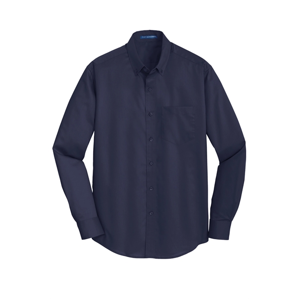 Port Authority SuperPro Twill Shirt. - Port Authority SuperPro Twill Shirt. - Image 29 of 45